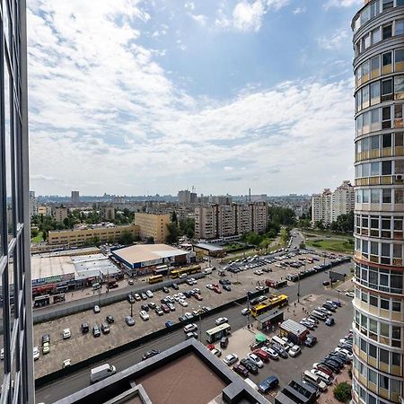 Fashionable Apartments. Smartplaza Metro Minskaya. Obolon Kijev Kültér fotó