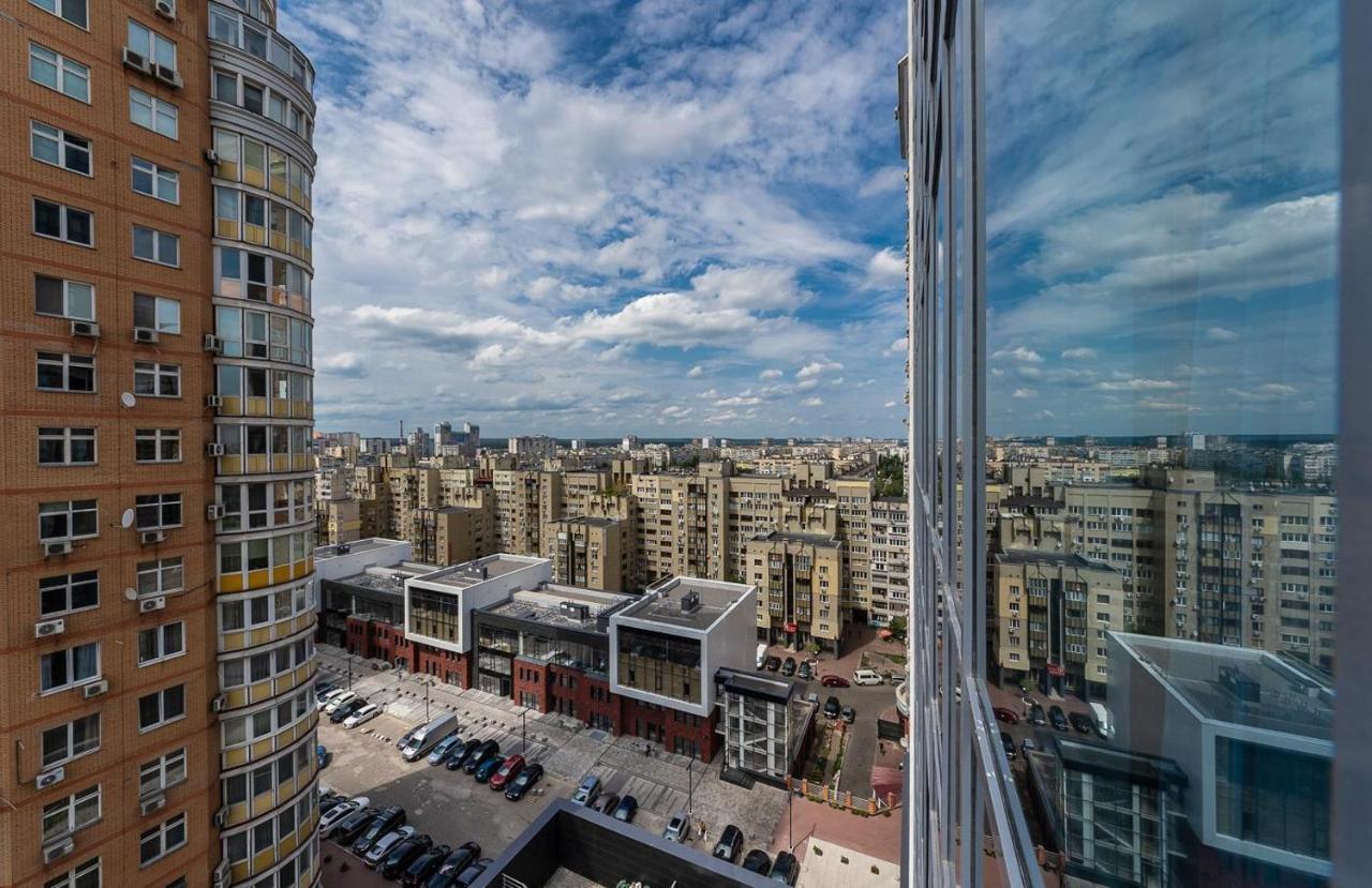 Fashionable Apartments. Smartplaza Metro Minskaya. Obolon Kijev Kültér fotó